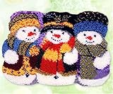 BYT Collections 14 Model Christmas Latch Hook Kit Rug Christmas047 21 by 15 inch (1 Pack)