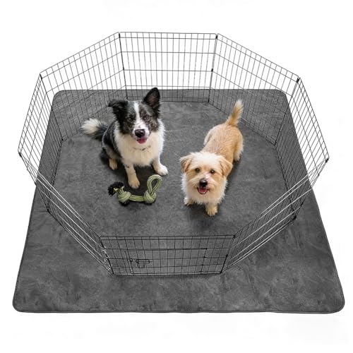 Tapis pour chiots lavable à absorption rapide et alèse étanche réutilisable 168x125cm - 2