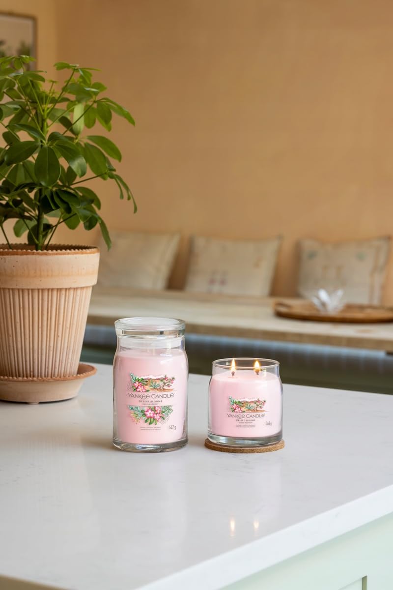 CANDELA GIARA GRANDE SIGNATURE DESERT BLOOMS YANKEE CANDLE, 5038581158693