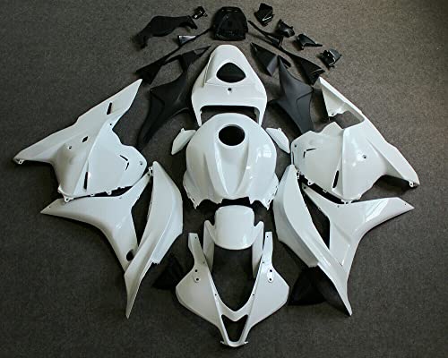 SPEEDUP Fairing Unpainted Fairing Kit Fit For Honda CBR600RR 2009 2010 2011 2012 ABS Plastic Pre-drilled Bodywork Kit