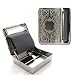 Automatic Metal Cigarette Roller & Storage Box (Silver)