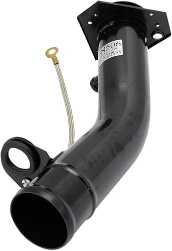 Vista 477 de TRQ Cuello de llenado de depósito de combustible negro compatible con Toyota Sienna 2004-2010