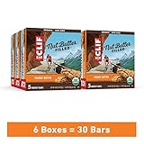 Clif Nut Butter Filled – Bulk Snack Bars - Peanut Butter (6 Packs, 30 Total Snack Bars)