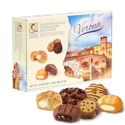 Matilde Vicenzi Verona Excellence Gift Box - Assortment of Italian Pastries and Cookies for Corporate