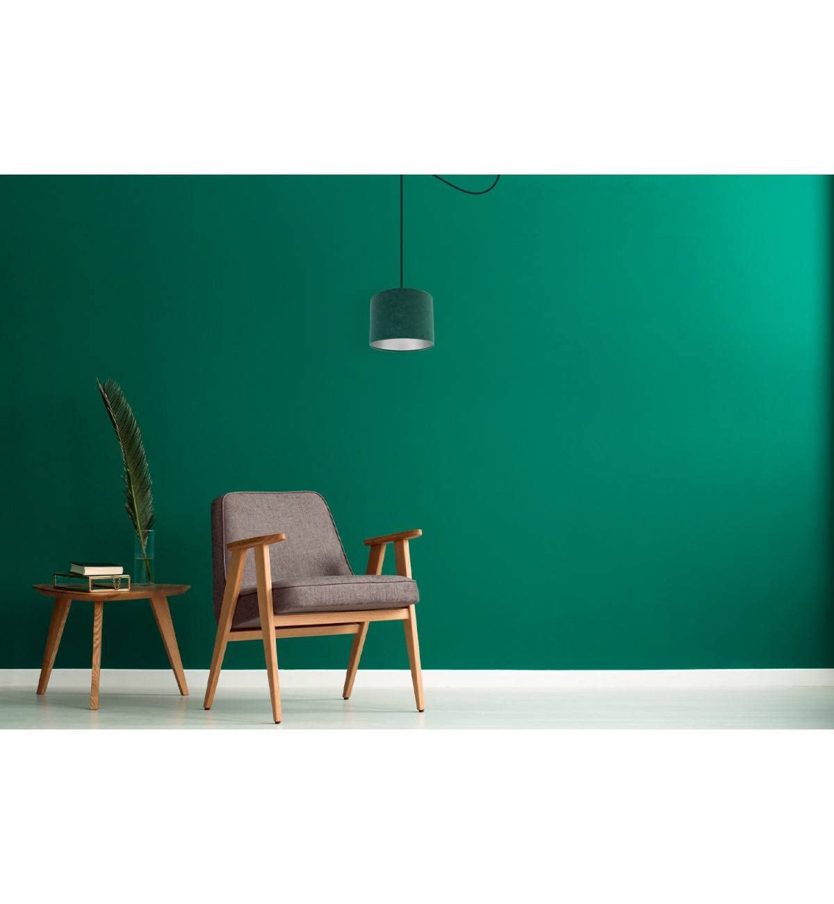 Light-Home Spider Milan Lampara de Techo Colgante - Lámpara de Araña - Lampara de Techo Modernas - Metal y Tela - 1 Luce - E27 - Beige y plata