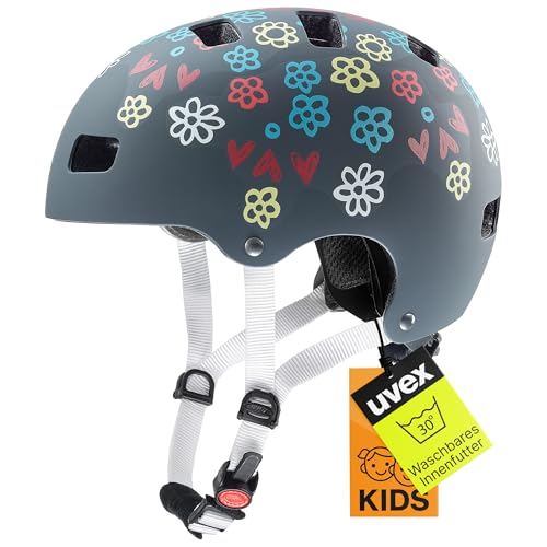 Uvex Fahrradhelme fr Kinder, Grau, 51-55 cm, S414972