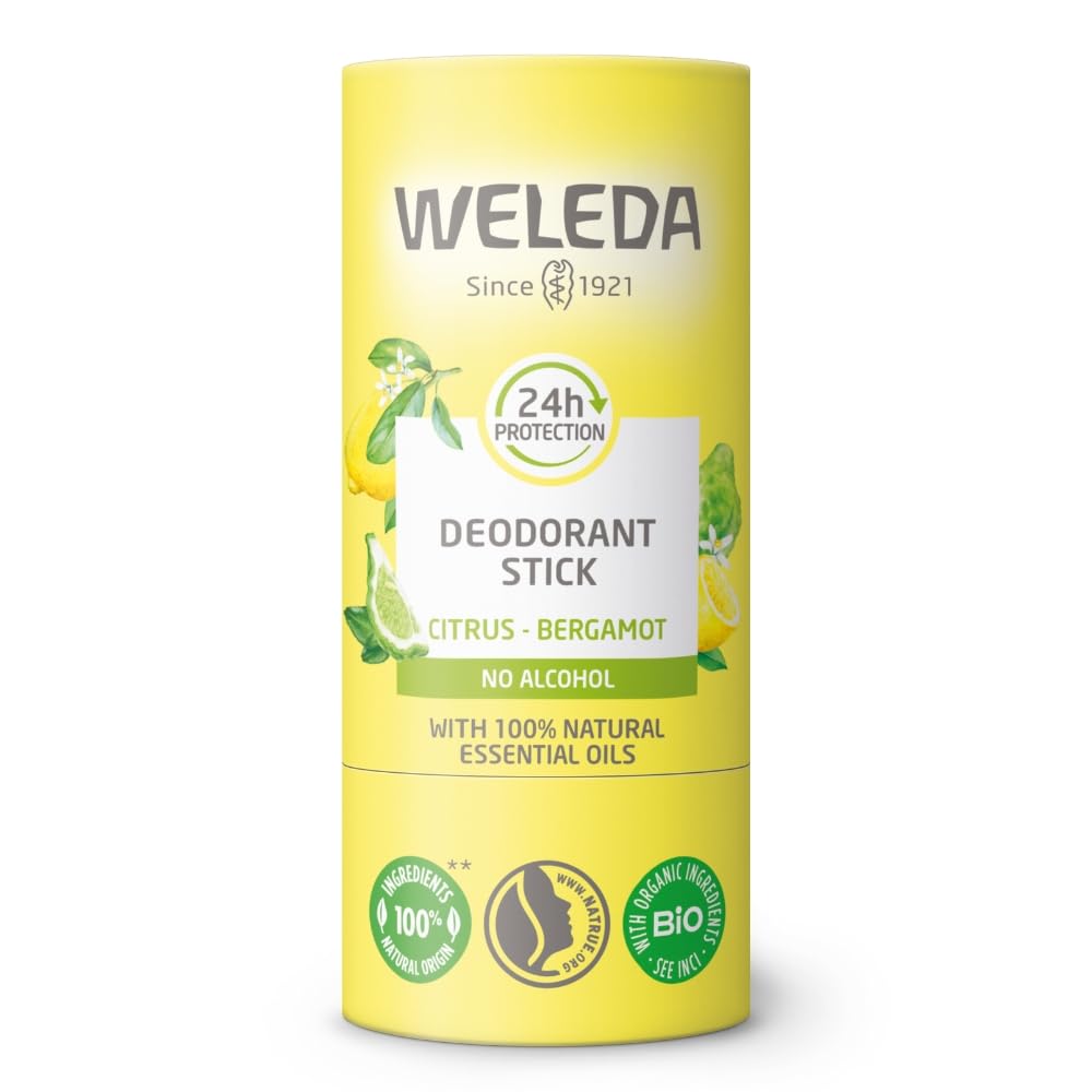 Weleda Deodorant Stick Citrus & Bergamot, 50g