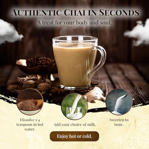Blue Lotus Chai Golden Masala Flavor Chai