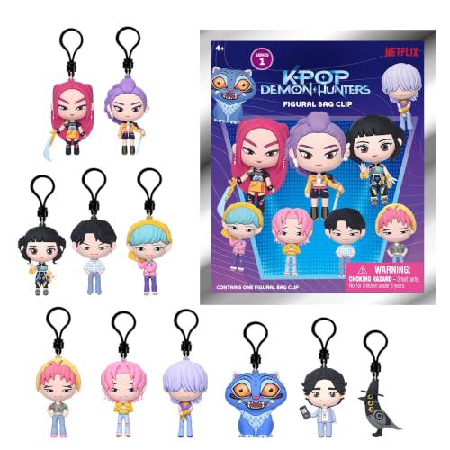 Monogram: K-Pop Demon Hunter 3D Foam Bag Clip Series 1