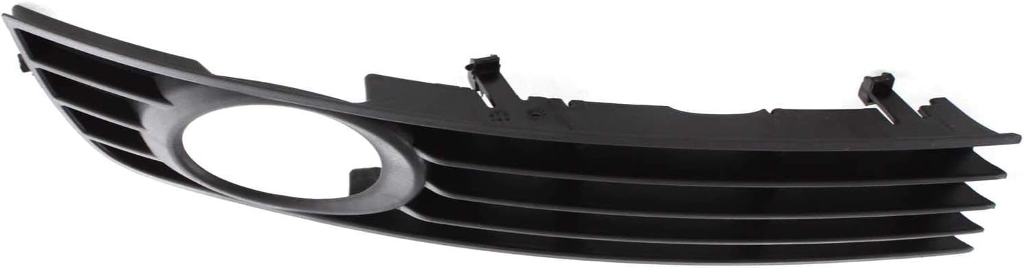 Compatible with 02-05 A4 & 04-05 S4 Front Bumper Fog Lamp Bezel Grille Assembly Right Side