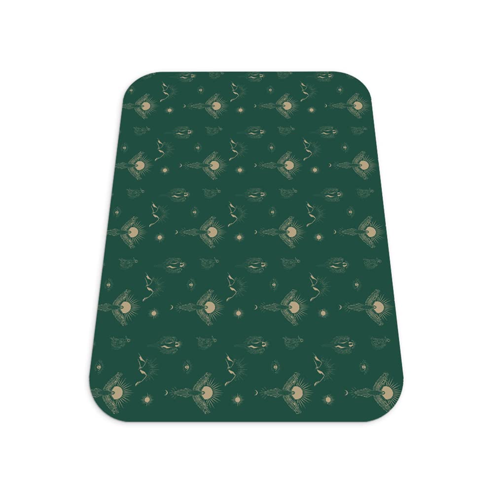 Tapis sous la chaise vinyle 140x100 cm pour éviter les rayures