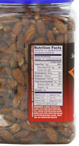 Amazon Com Blue Diamond Almonds Smokehouse Almonds 38 Oz Grocery Gourmet Food