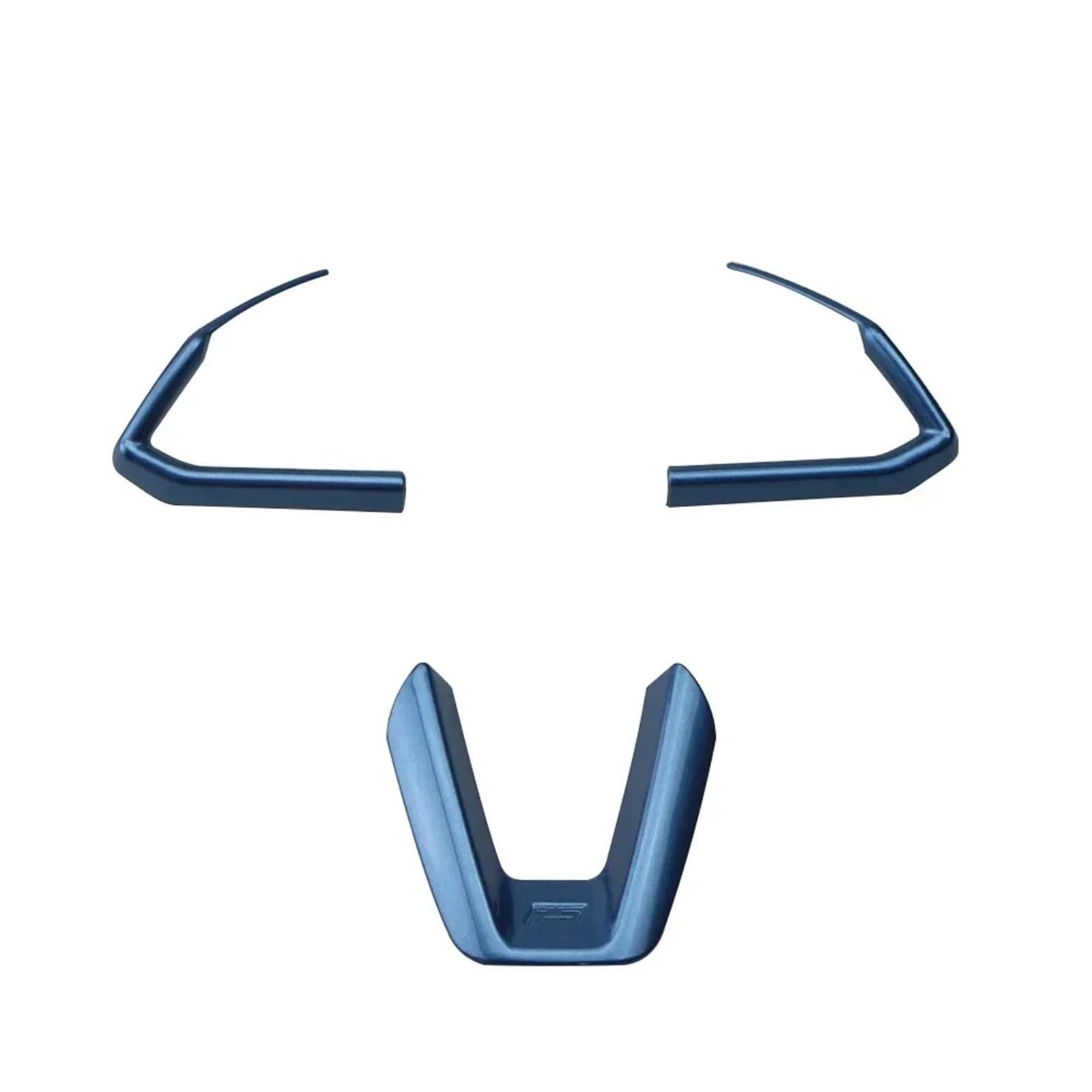 Interior Trim for Mazda 2 3 6 for Demio CX3 for CX-5 CX5 CX7 CX9 for Axela for ATENZA 2017-2019 Car Steering Wheel Trim Circle Sequins Cover Sticker Auto Central Inner(Blue)