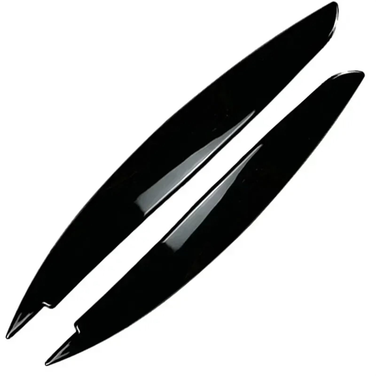 Sopracciglia Paraurti Per BMW Serie 1 E87 E88 E81 E82 - Nero ABS, Adesive E Facili Da Installare | 2008-2013 - Foto 8