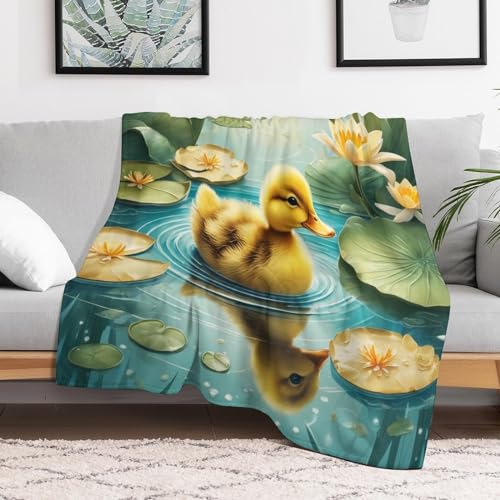 Plaid canard couverture polaire pour vos soirées cocooning - 3