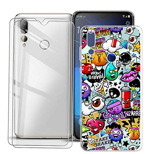 KJYF Funda para HTC Desire 19 Plus (6.20