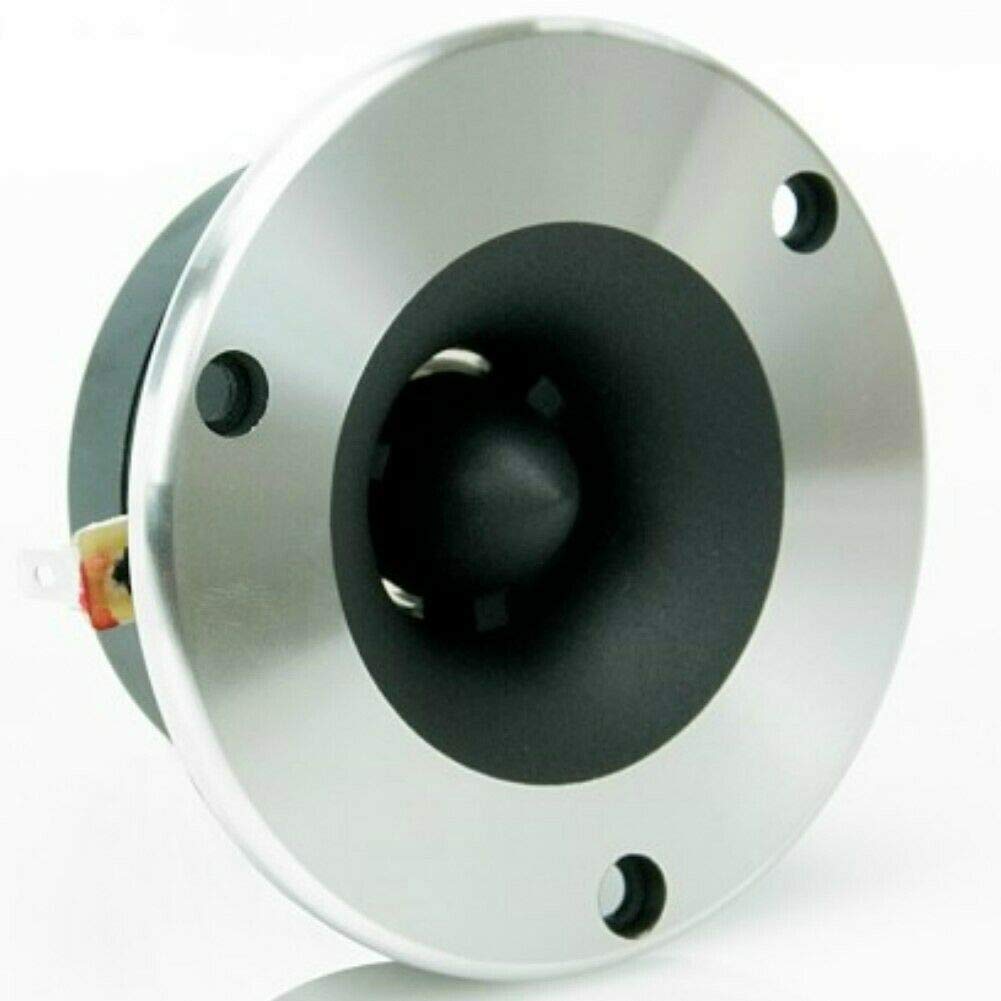 2 Super Tweeter MASTER AUDIO BST03/4 de 120 vatios rms y 240 vatios máx con 9,60 cm de diámetro 99 db 4 ohmios Puertas de Coche 3,60 cm de Profundidad, el par