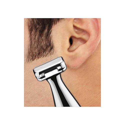 Miniatura 4 de Conair MAN - Cortadora de pelo cromado 3 en 1 de 25 piezas incluye recortadora de detalles funciona con pilas y recortadora de pelo para orejas y