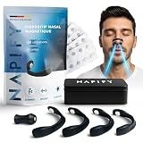 Bandes nasales magnétiques (32 jours) – Bandes nasales magnétiques anti ronflement – ​​Adhésif puissant fabriqué en Allemagne – pour une respiration libre, des performances sportives