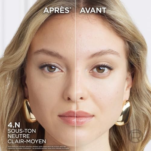 Fond De Teint Liquide Hydratant Teinte n4 Accord Parfait 'oreal Paris Le Flacon De 30ml - vue 5