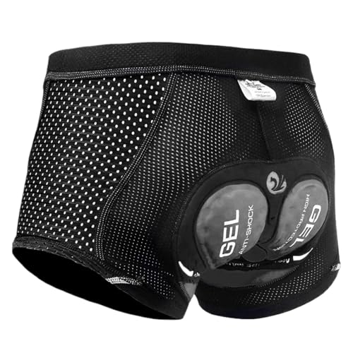 Ropa interior ciclismo hombre con acolchado 5D gel miniatura 4