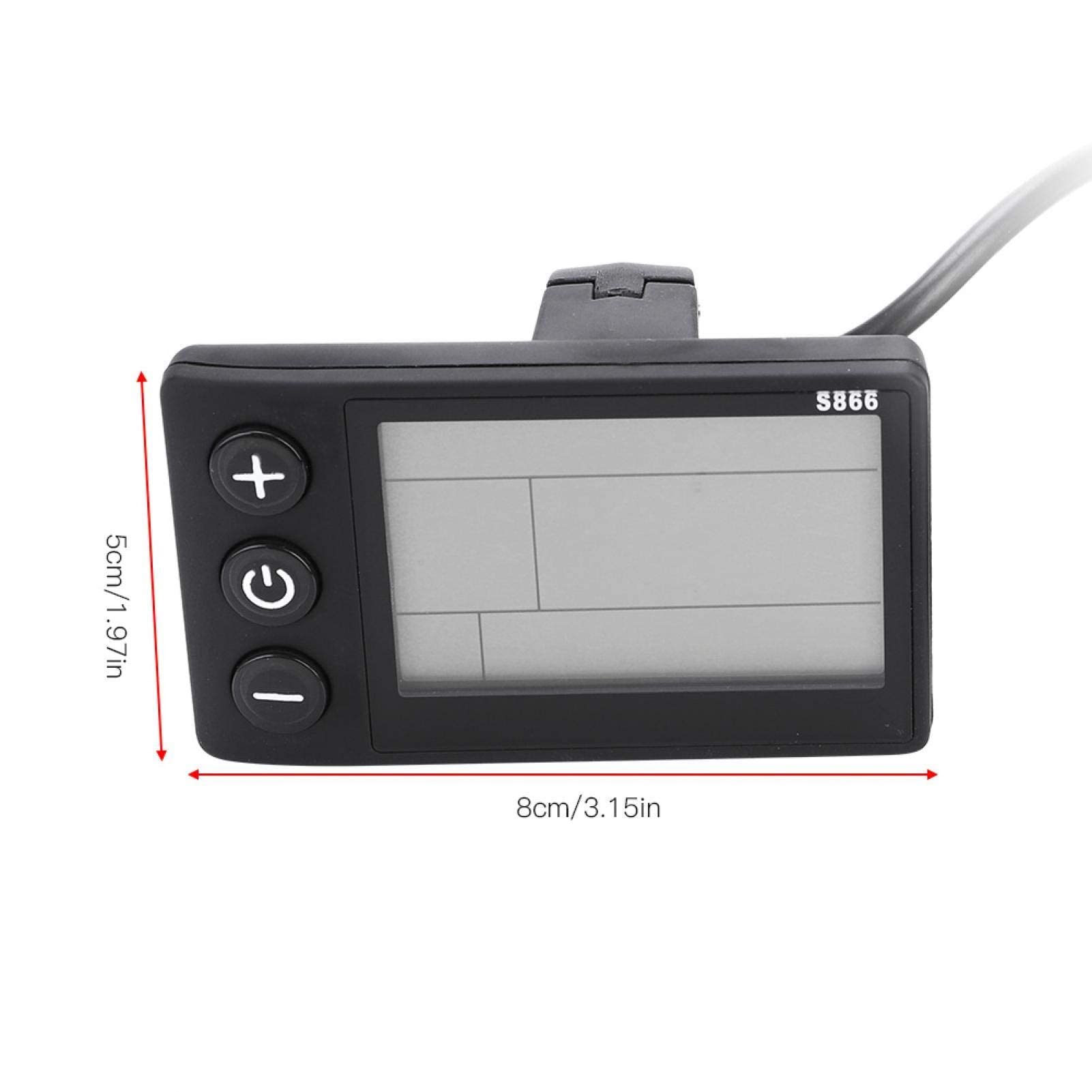 Contrôleur de Moteur sans balais 36V 350W, Scooter électrique étanche avec écran LCD pour Scooter de vélo électrique(36V/48V 350W) Kickscooter