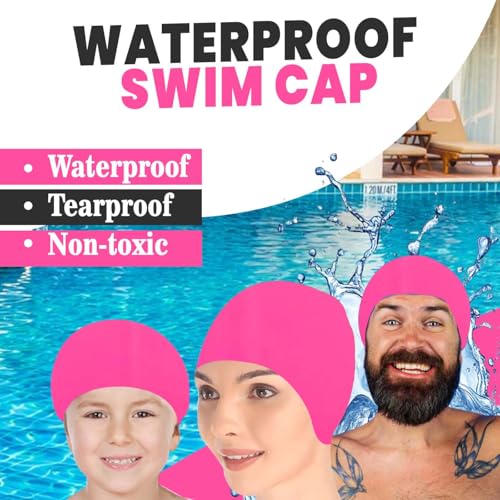 Image of GLAN Swimming Safety Accessories Combo Set for Kids and Adults (Combo of Swimming Cap, Goggle and Ring)