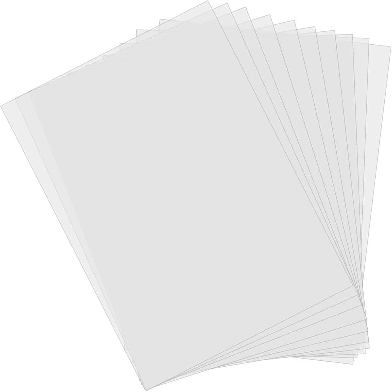 NHCDFA Mylar Stencil Sheets, 10 Pcs Blank Sheets 0.2MM Thickness A4
