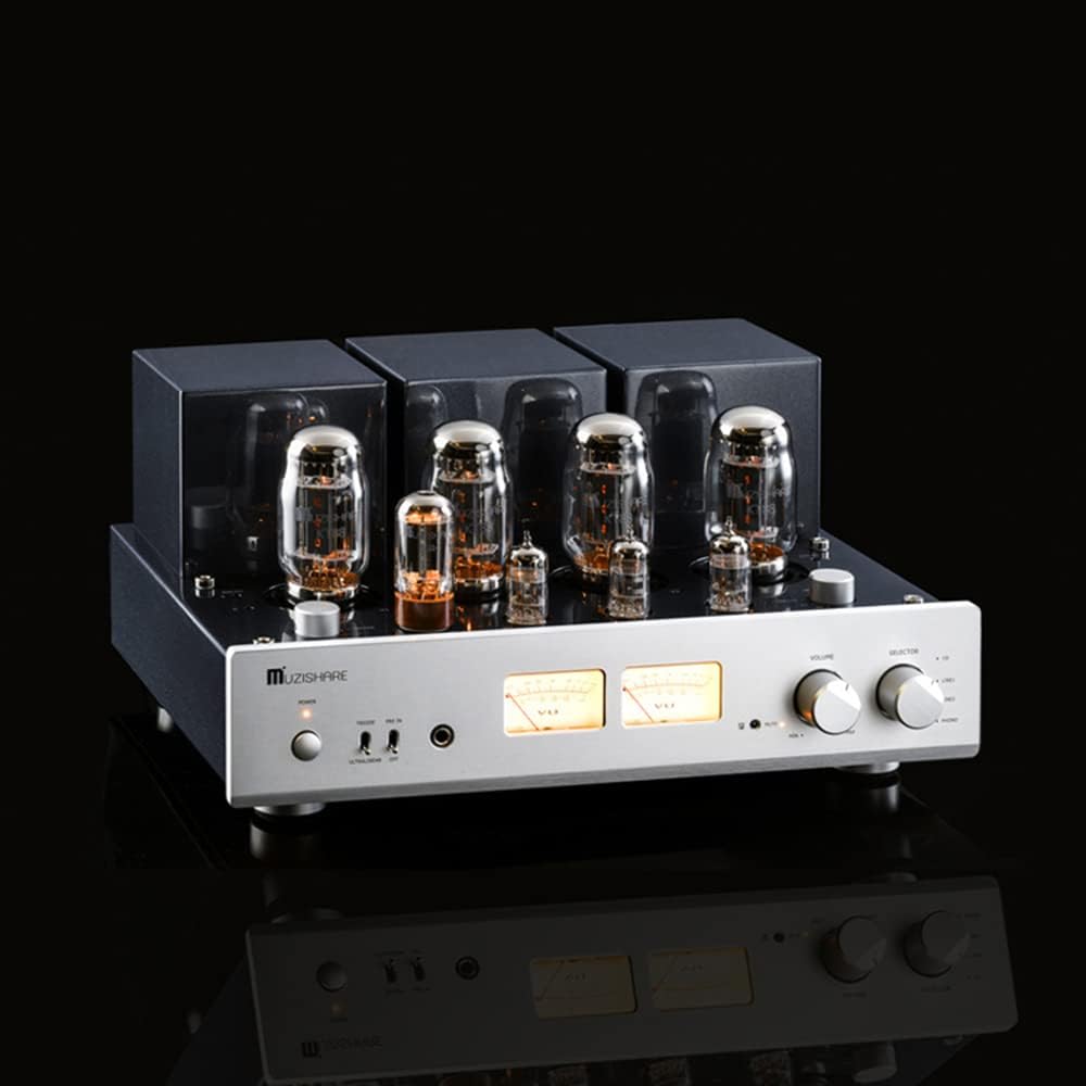 Amazon.co.jp: MUZISHARE X7 KT88 x4 真空管 プリメイン アンプ/Phono