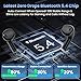 Wireless Earbuds, Bluetooth Headphones with Deep Bass Stereo, 48H Playback Ear Buds with LED Power Display, Lightweight, IPX7, in-Ear Earphones with Mic for iPhone/Android/iPad, Black
