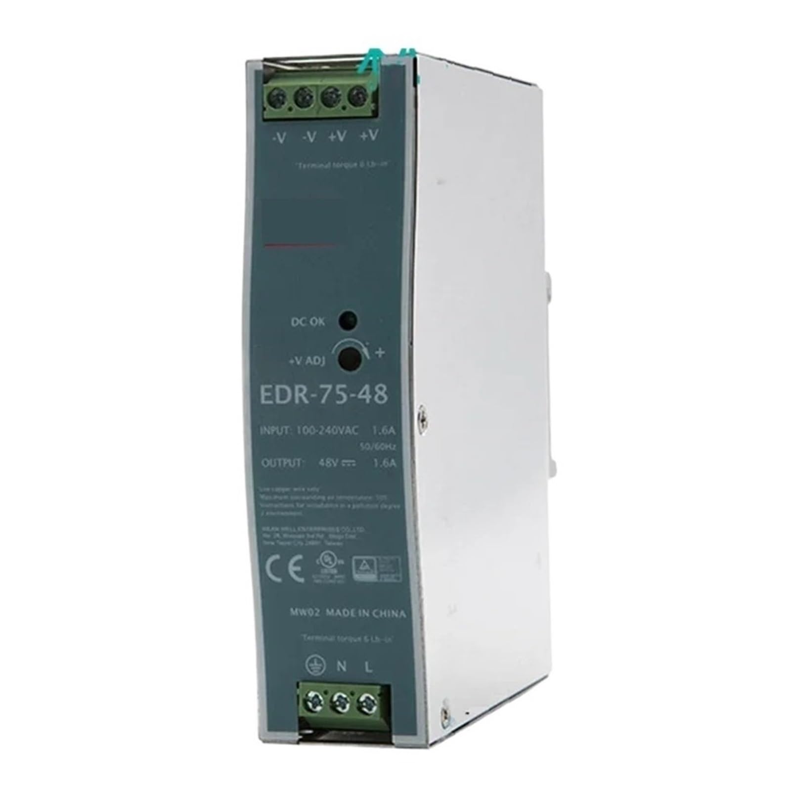 KSZHZYMGX EDR-75-24 75W 24V Single Output Switching Power Supply