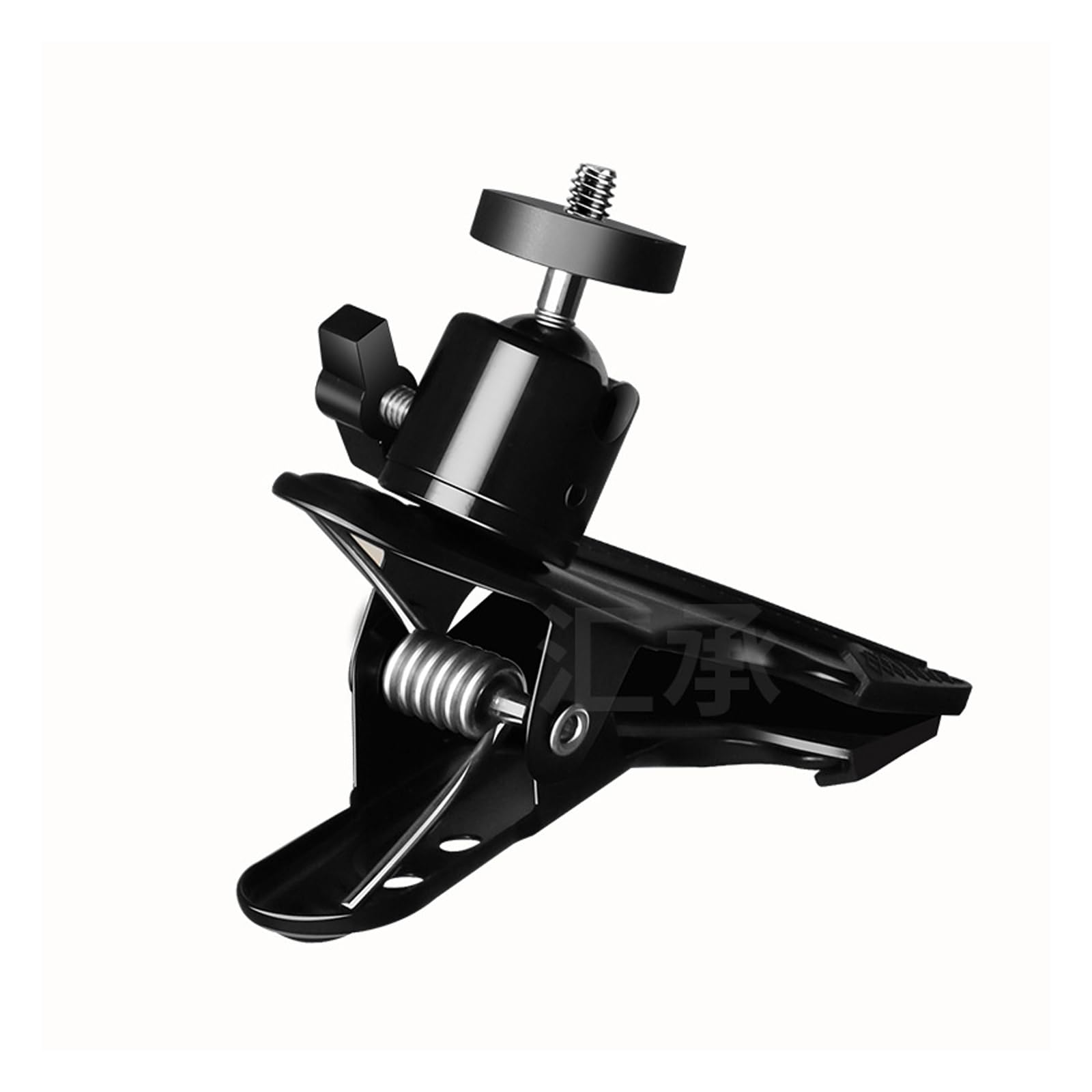 Camera Mounting Bracket 3cm Clamp 360 Degree Rotating Ball Head for CCTV Easy Installation 1 / 4inch Screw Mount Camera Mount Adjustable Head