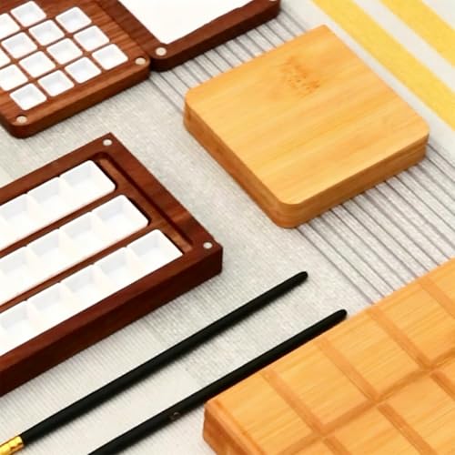 Paleta de mezclas de madera resistente con esquema de color natural de madera 5