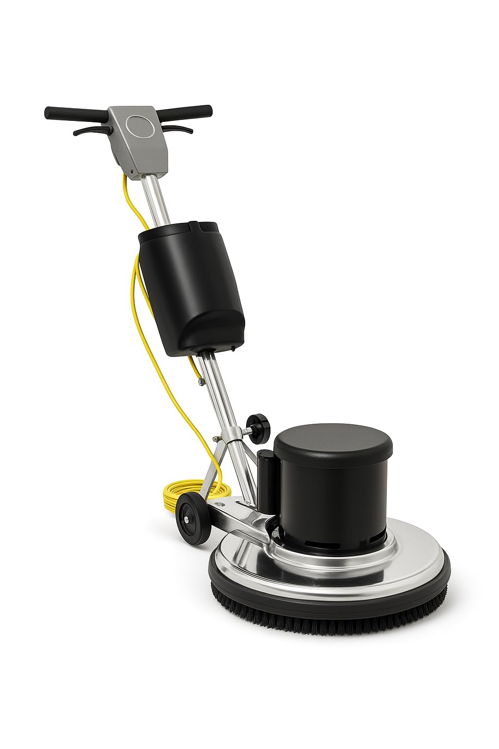 20-Inch Commercial Floor Machine by Glownary – 2.0 gallons, Stainless Steel, Model 978lavp20akt