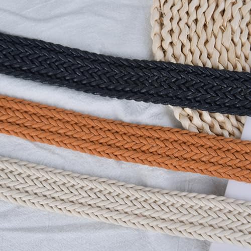 Waist Belt Women Hand Weaving Belt Ethnic Braided Belt Thin Waistband Comfortable Belt4