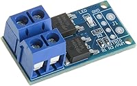 Vista 3 de 5PCS DC 5V-36V 15A (Max 30A) 400W Dual High-Power MOSFET Trigger Switch Drive Module 0-20KHz PWM Ajuste Interruptor Electrónico Tablero de Control