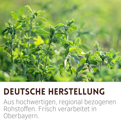Supravit Luzernecobs 20kg - energiereiches Pferdefutter I Luzernepellets mit hohem Anteil an Carotin I liefert wichtige Mineralien für alle Pferde