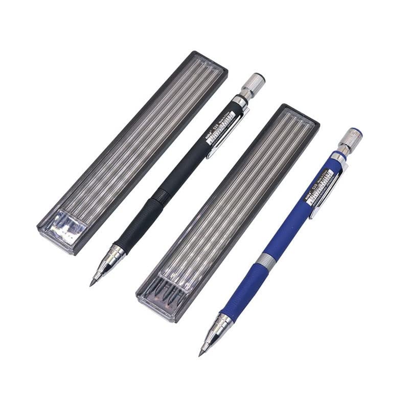 Ołówki Ołówek mechaniczny Ołówki automatyczne Czarny grafit do ołówków Pięć plus jeden zestaw ołówków Zestaw artykułów papierniczych dla uczniów (czarny) (A)
