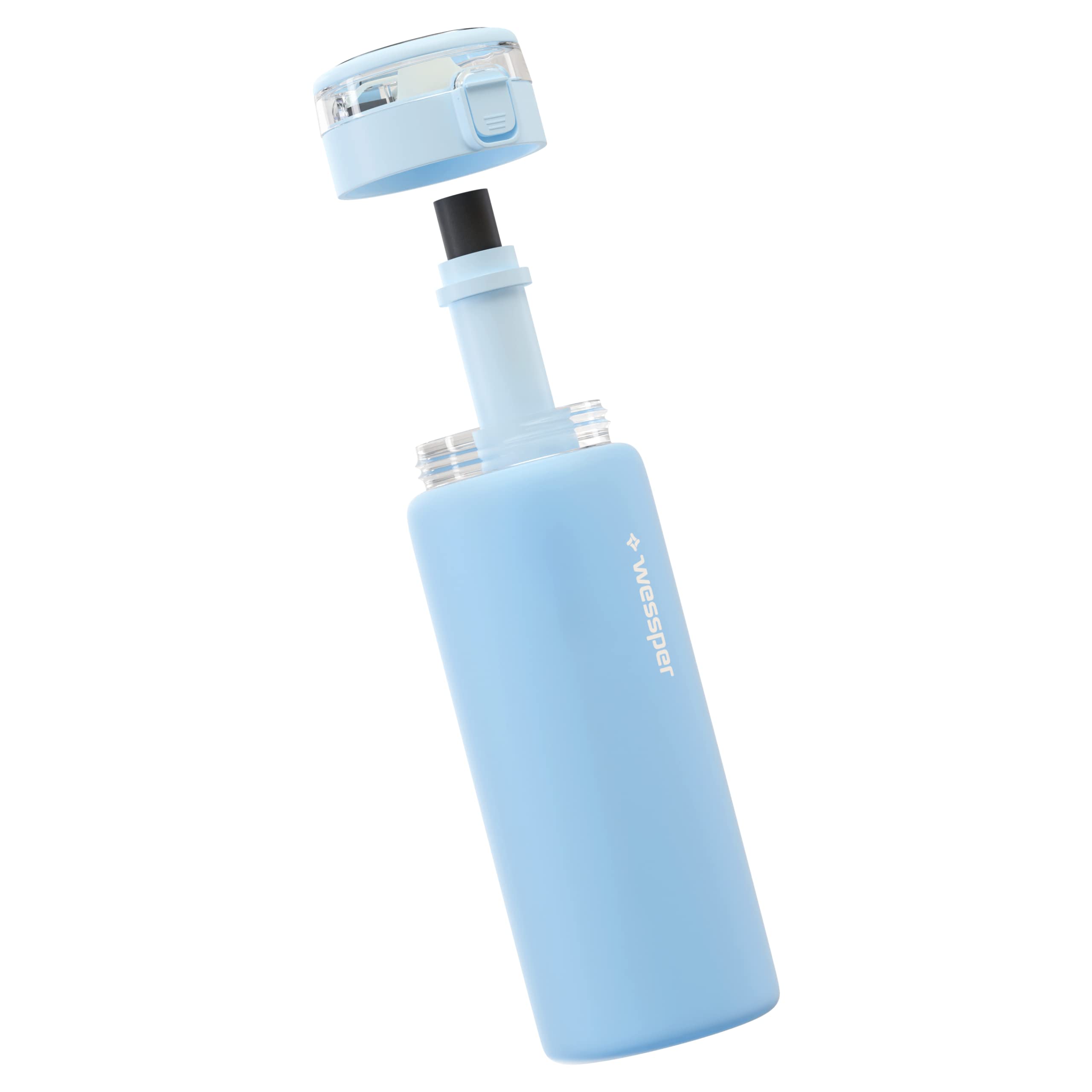 Built Apex Geïsoleerde Waterfles - 540 Milliliter Perfect Seal Lekvrije Dop Bpa Vrij