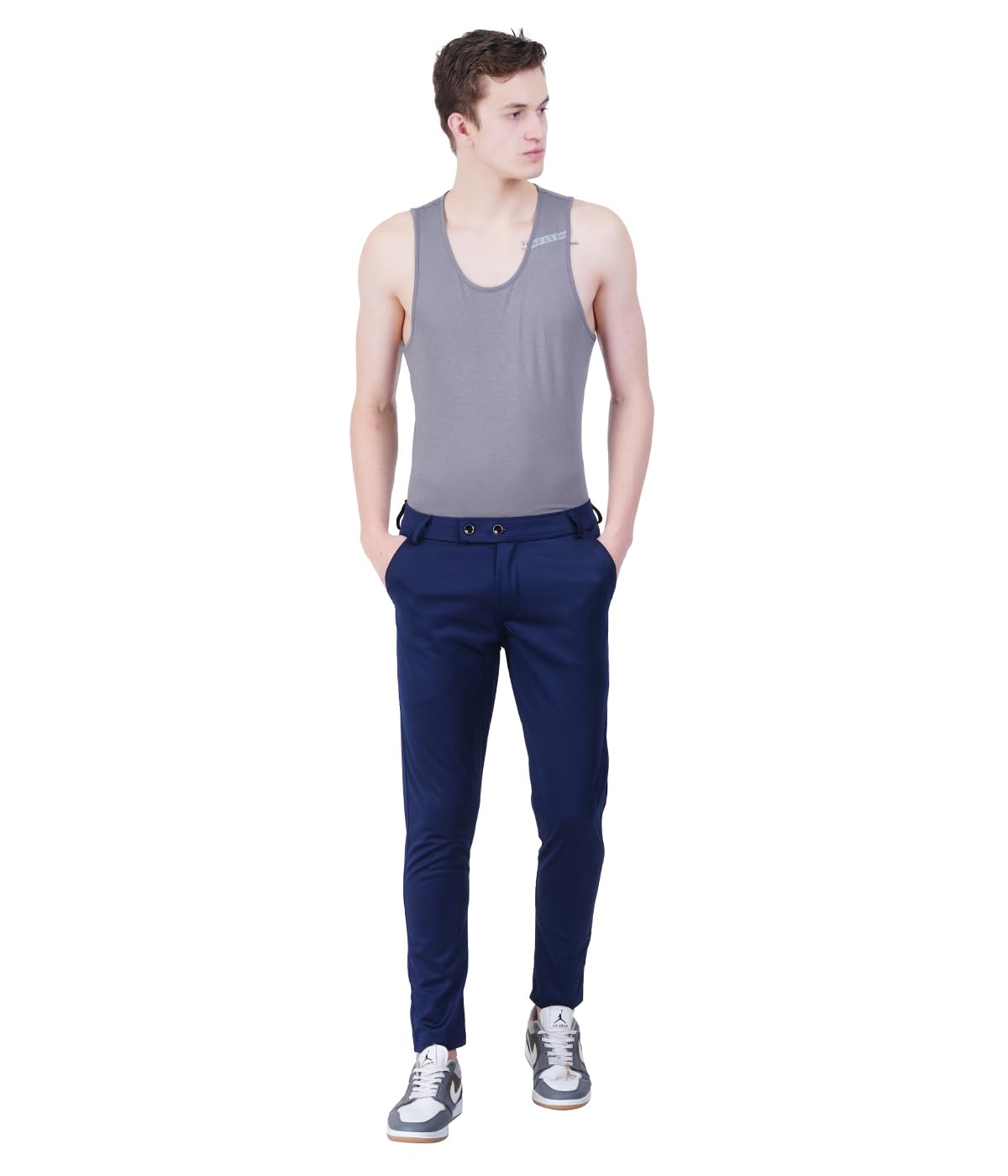Men's Slim Fit Lycra Pants - Versatile Casual & Formal Trousers | Durable, Wrinkle-Free, and Easy-to-Care Material | Perfect for Office, Outings, and Events-picture-23