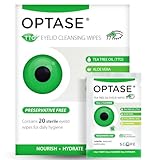 OPTASE TTO Eyelid Cleansing Wipes, 20 Count –...