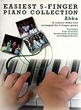  Easiest 5-Finger Piano Collection: Abba: Songbook für Klavier
