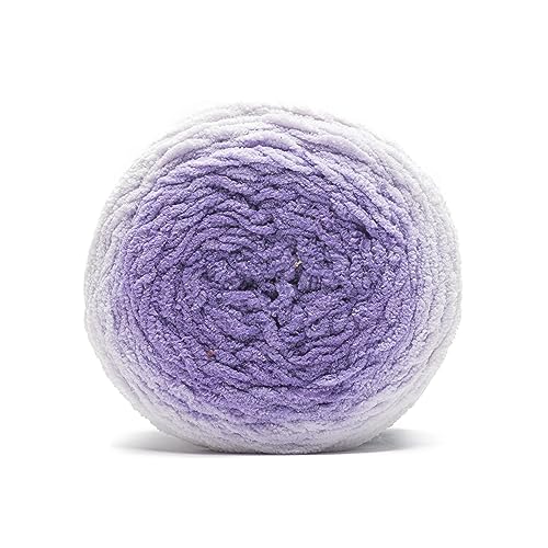 Bernat 16124343007P02 Blanket Perfect Phasing Dark Orchid Cake Yarn thumb #11
