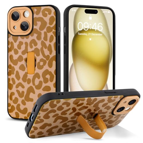Coque iPhone 15 avec béquille et dragonne de maintien pour regarder vos vidéos en sécurité