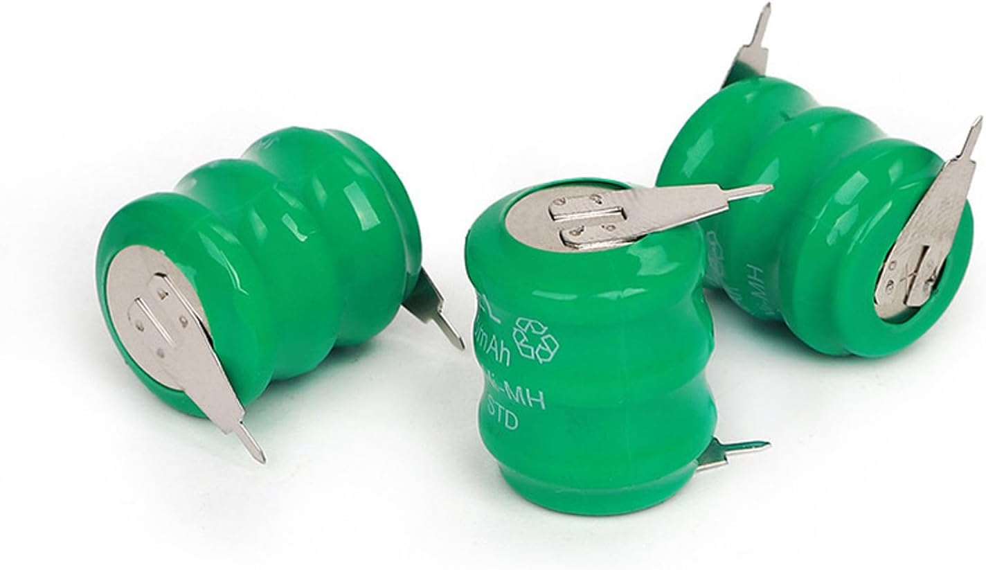 20 Pack 3.6V 60mAh Ni-MH Battery for Varta 3/V60H 55608303012 PLC CNC Chip Data Power Supply 2 Pin