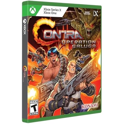Contra: Operation Galuga - Limited Run Games Cover