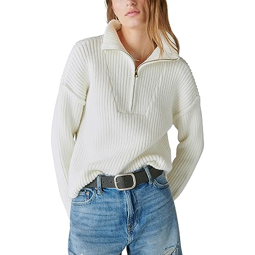 Image of Lucky Brand 1 /2 Zip Pullover Sweater