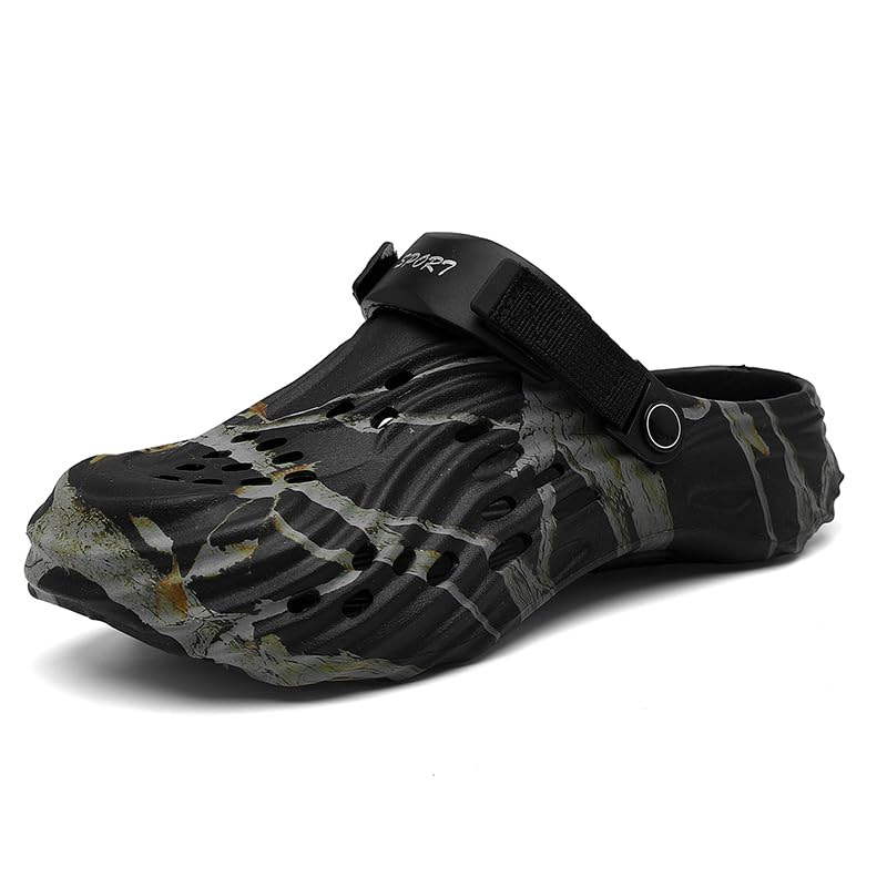 Image of Men's Summer Outdoor Sports Sandals Water Beach Shoes Casual Slippers Light and Breathable Couple Slippers