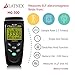 LATNEX MG-300 LF Magnetic Field Meter, Measures EMF from High-Power Transmission Lines, Appliances, Electrical Wires - Perfect for EMF Home Inspections
