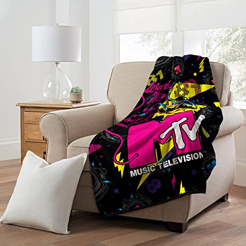 Couverture MTV micro raschel Northwest 116x152 cm multicolore
